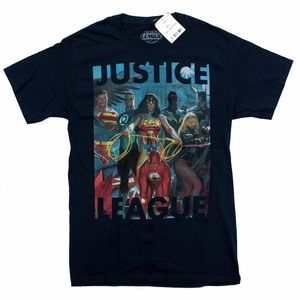 Justice League T Shirt Adult Size Small